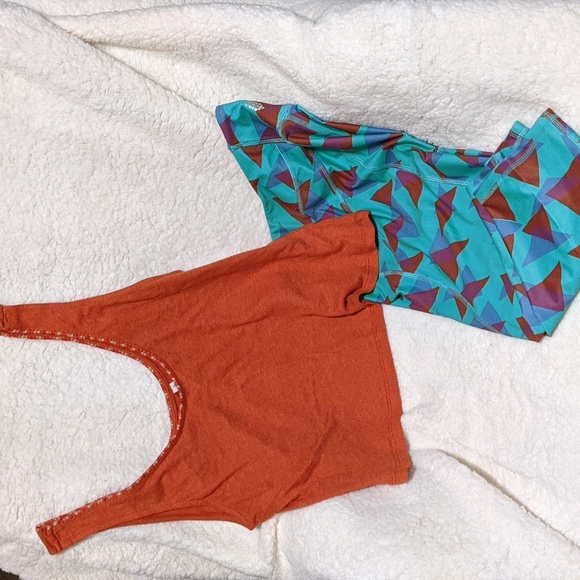 Intimately Free People & Free People Movement Tank Top and leggings(curated set) - Picture 1 of 6